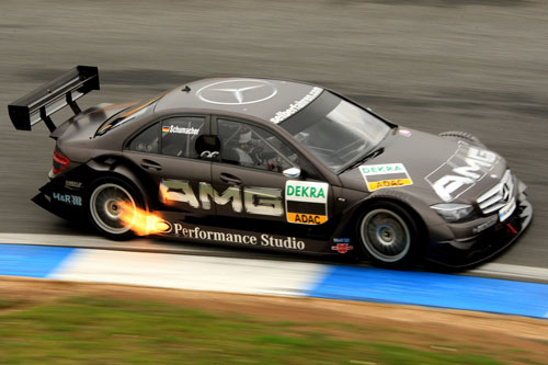 Ralf Schumacher in actie